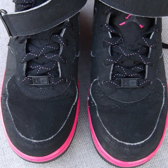 nike air jordan 343058-001 vivid pink size 7Y - Picture 3 of 15